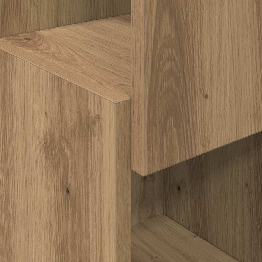 Corner Cabinet 25,5x25x80cm Engineered Wood Artisan Oak