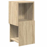 Corner Cabinet Sonoma Oak 25,5x25x55cm Engineered Wood - Front View