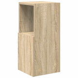 Corner Cabinet Sonoma Oak 25,5x25x55cm Engineered Wood - Close-Up Angle