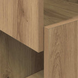 Corner Cabinet Artisan Oak 25,5x25x55cm Engineered Wood - Low Angle