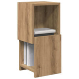 Corner Cabinet Artisan Oak 25,5x25x55cm Engineered Wood - Side View