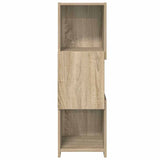 Corner Cabinet Sonoma Oak 30,5x30x95cm Engineered Wood - Rear View