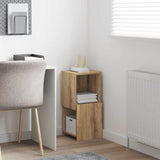 Corner Cabinet 30,5x30x65cm Engineered Wood Artisan Oak - Top-Down View