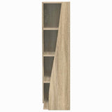 Corner Cabinet Sonoma Oak 27,5x27x102cm Engineered Wood - 45-Degree Angle