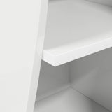 Corner Cabinet 32x32x102cm Engineered Wood - Low Angle