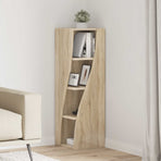 Corner Cabinet 32x32x102cm Engineered Wood Sonoma Oak