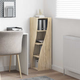 Corner Cabinet Sonoma Oak 32x32x102cm Engineered Wood - Top-Down View