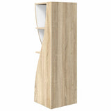 Corner Cabinet Sonoma Oak 32x32x102cm Engineered Wood - Close-Up Angle