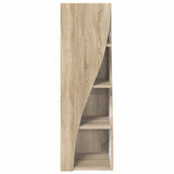 Corner Cabinet Sonoma Oak 32x32x102cm Engineered Wood - 45-Degree Angle