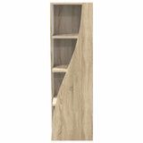 Corner Cabinet Sonoma Oak 32x32x102cm Engineered Wood - Rear View