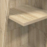 Corner Cabinet Sonoma Oak 27,5x27x140cm Engineered Wood