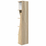Corner Cabinet Sonoma Oak 27,5x27x140cm Engineered Wood
