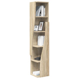 Corner Cabinet Sonoma Oak 27,5x27x140cm Engineered Wood