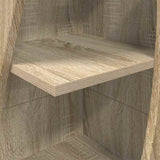 Corner Cabinet Sonoma Oak 32x32x140cm Engineered Wood - Low Angle