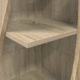 Corner Cabinet Sonoma Oak 32x32x140cm Engineered Wood - Low Angle