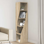 Corner Cabinet 32x32x140cm Engineered Wood Sonoma Oak