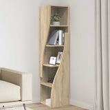 Corner Cabinet Sonoma Oak 32x32x140cm Engineered Wood