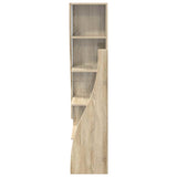 Corner Cabinet Sonoma Oak 32x32x140cm Engineered Wood