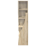 Corner Cabinet 32x32x140cm Engineered Wood Sonoma Oak