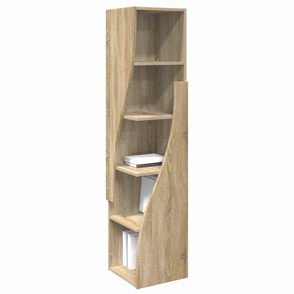 Corner Cabinet Sonoma Oak 32x32x140cm Engineered Wood