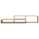 WallTVStand 150x25x28,5cm Engineered Wood - 45-Degree Angle