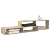 WallTVStand 150x25x28,5cm Engineered Wood - Side View