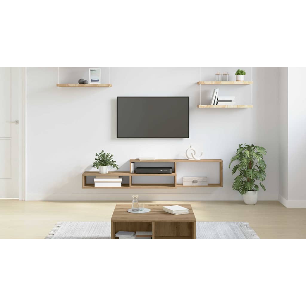 WallTVStand 150x25x28,5cm Engineered Wood