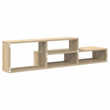 WallTVStand 120x25x28,5cm Engineered Wood - Close-Up Angle