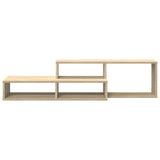 WallTVStand 120x25x28,5cm Engineered Wood - 45-Degree Angle