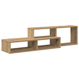 WallTVStand 120x25x28,5cm Engineered Wood - Front View