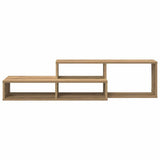 WallTVStand 120x25x28,5cm Engineered Wood - Top-Down View