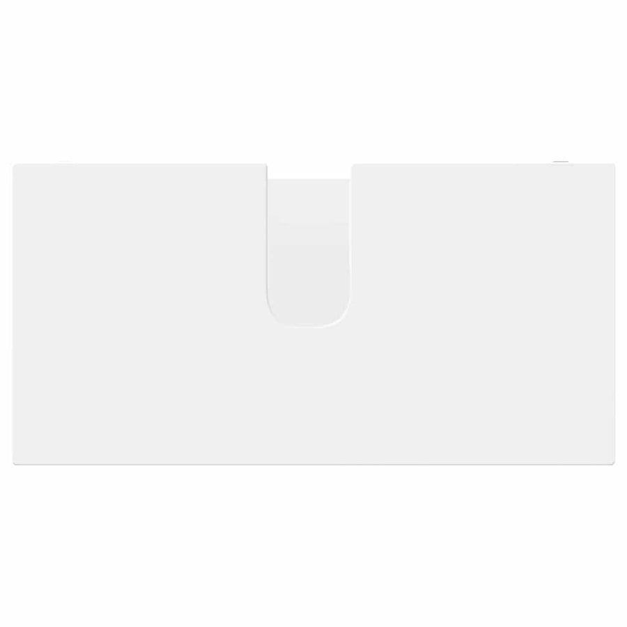 Bathroom Furniture Set 4 pcs White Engineered Wood