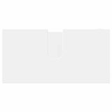 Bathroom Furniture Set with Drawer 3 pcs White Engineered Wood