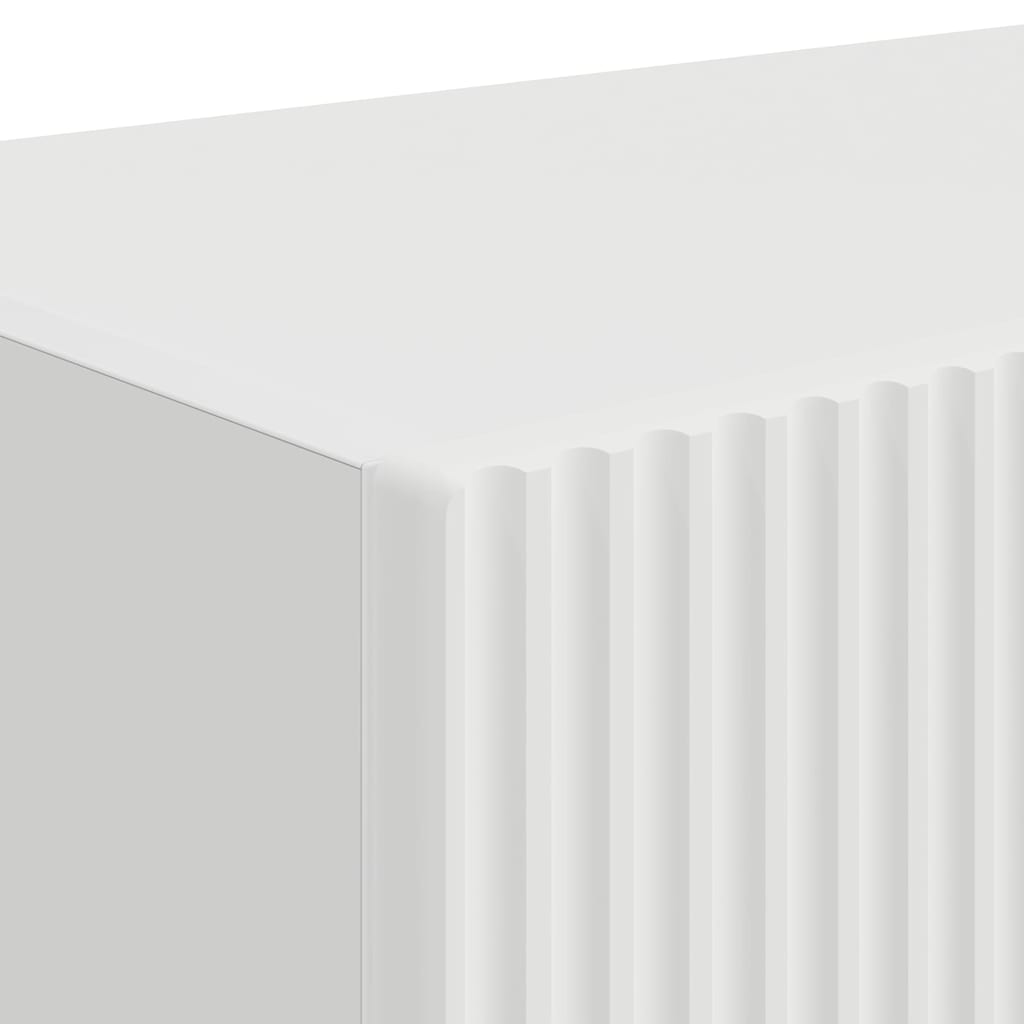 TV Wall Cabinet 2 pcs White 60 x 31 x 29.5 cm Engineered Wood