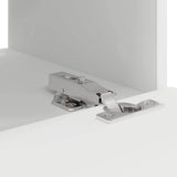 TV Wall Cabinet 2 pcs White Engineered Wood