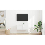 TV Wall Cabinet 2 pcs White 39 x 31 x 29.5 cm Engineered Wood - Extra Image