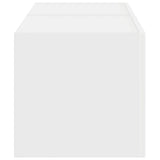 TV Wall Cabinet 2 pcs White 60 x 31 x 29.5 cm Engineered Wood - Low Angle