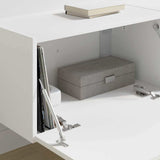 TV Wall Cabinet 2 pcs White 60 x 31 x 29.5 cm Engineered Wood - Top-Down View