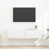 TV Wall Cabinet 2 pcs White 60 x 31 x 29.5 cm Engineered Wood