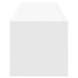 TV Wall Cabinet 2 pcs White 60 x 31 x 29.5 cm Engineered Wood - Low Angle