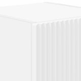 TV Wall Cabinet 2 pcs White Engineered Wood