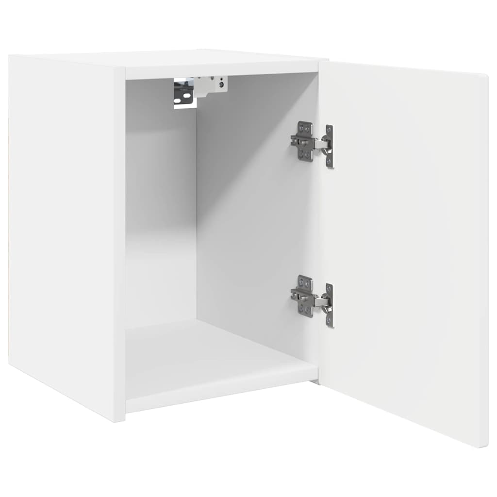 TV Wall Cabinet 2 pcs White 30 x 31 x 40 cm Engineered Wood