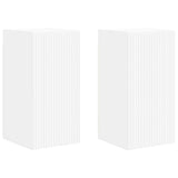 TV Wall Cabinet 2 pcs White 30 x 31 x 60 cm Engineered Wood