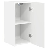 TV Wall Cabinet 2 pcs White 30 x 31 x 60 cm Engineered Wood