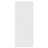 TV Wall Cabinet 2 pcs White 30 x 31 x 80 cm Engineered Wood