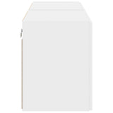 TV Wall Cabinet 2 pcs White 59,5 x 31 x 40 cm Engineered Wood