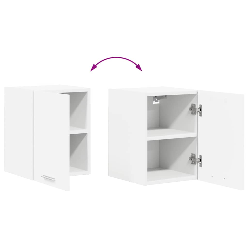 Hanging Cabinet Riga White 30 x 31 x 40 cm Engineered Wood