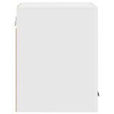 Hanging Cabinet Riga White 30 x 31 x 40 cm Engineered Wood - Close-Up Angle