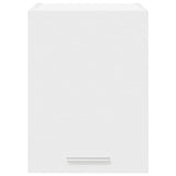 Hanging Cabinet with Shelf Riga 2 pcs White 30 x 31 x 40 cm - Rear View