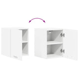 Hanging Cabinet with Shelf Riga 2 pcs White 30 x 31 x 40 cm - Extra Image